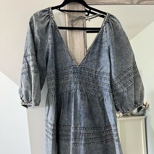 Free People DenimShift Dress